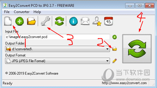 Easy2Convert PCD to JPG