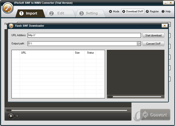 iPixSoft SWF to WMV Converter