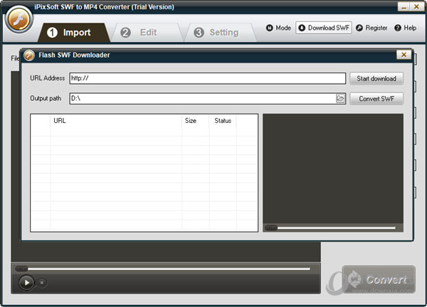 iPixSoft SWF to MP4 Converter
