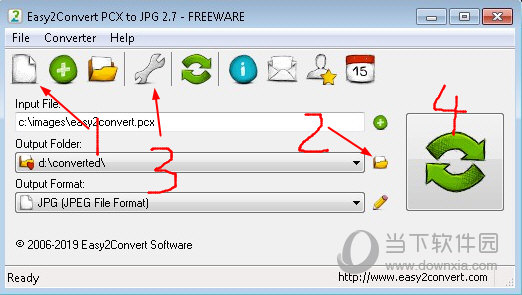 Easy2Convert PCX to JPG