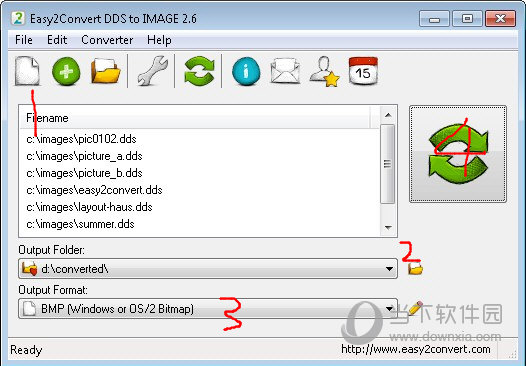 Easy2Convert DDS to IMAGE