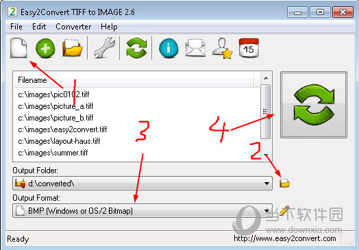Easy2Convert TIFF to IMAGE