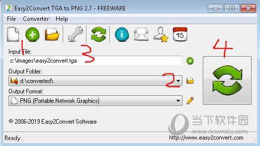 Easy2Convert TGA to PNG