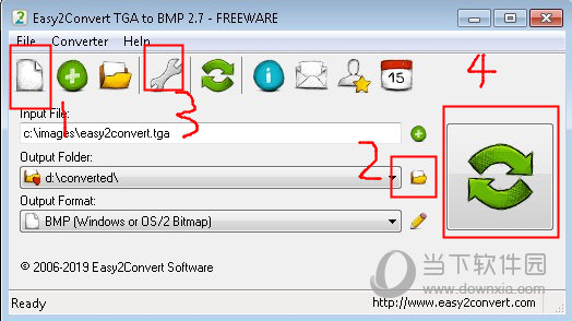 Easy2Convert TGA to BMP