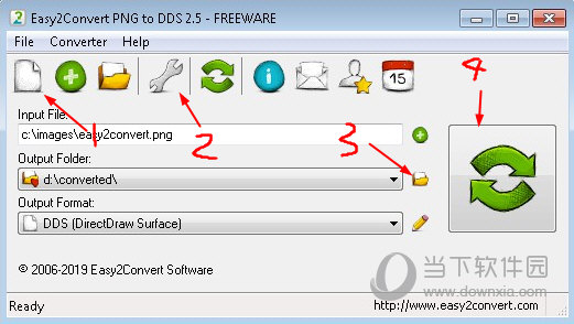Easy2Convert PNG to DDS