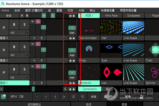 显示“T”