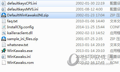 DefaultWinKawaksINI.zip