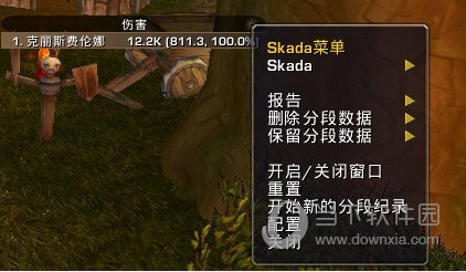 魔兽世界怀旧服Skada插件