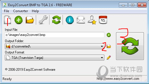 Easy2Convert BMP to TGA