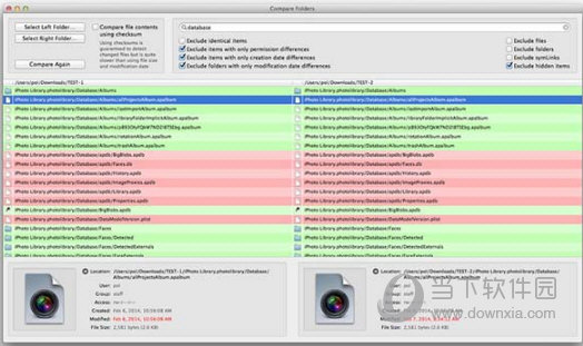 compare folders(文件夹比较工具) v1.2.3 mac版