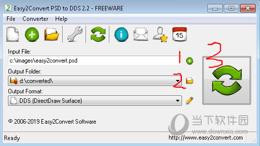 Easy2Convert PSD to DDS