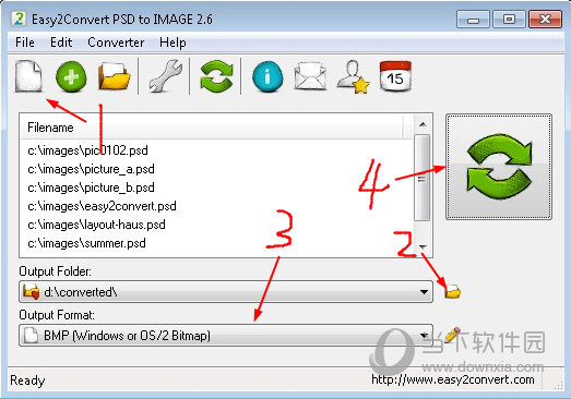 Easy2Convert PSD to IMAGE