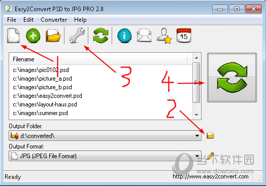 Easy2Convert PSD to JPG PRO