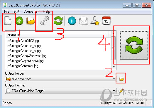Easy2Convert JPG to TGA PRO
