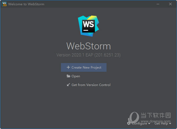 WebStorm2020