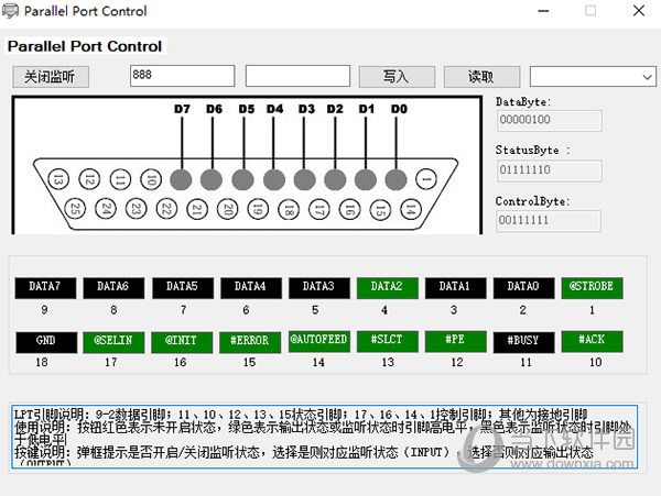 Parallel Port Control