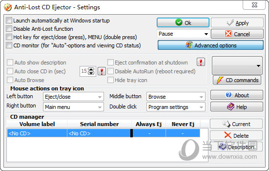 Anti Lost CD Ejector