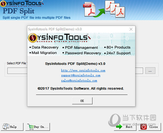 SysInfoTools PDF Splitter