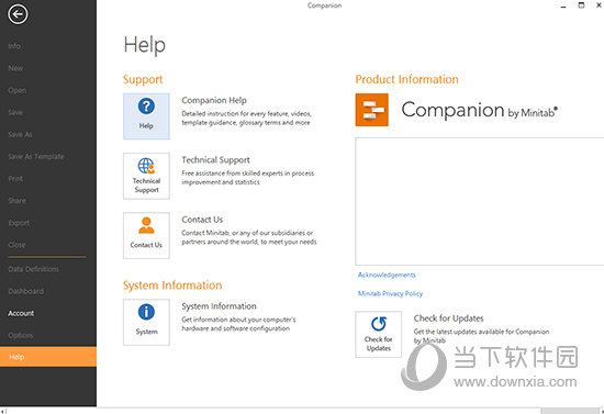 ComPanion by Minitab