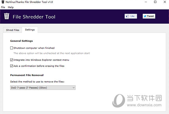 NoVirusThanks File Shredder Tool