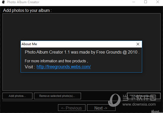 Photo Album Creator