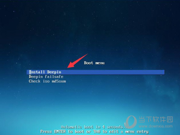 知识兔点击【Install Deepin】