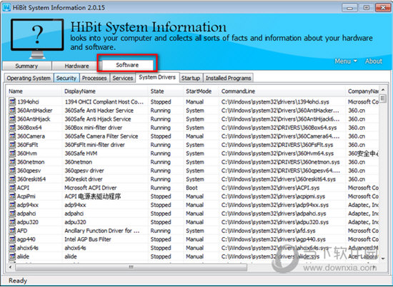 HiBit System Information