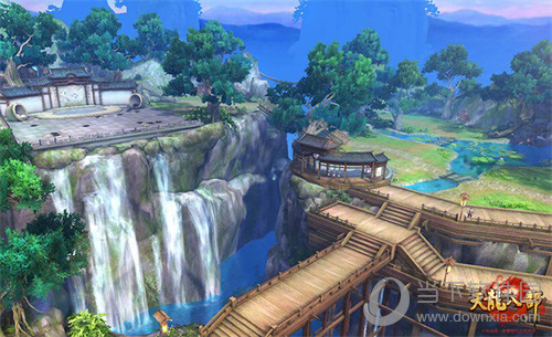 天龙八部手游华山派场景建模
