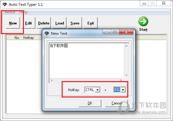 Auto Text Type