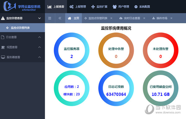 字符云监控系统