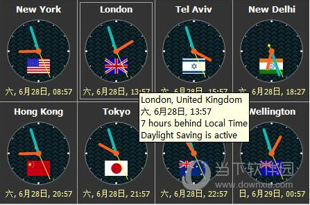sharp world clock汉化版