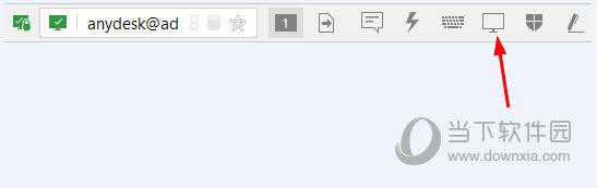 AnyDesk控制栏