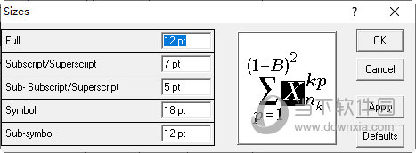 Equation公式编辑器中文版