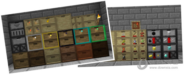 我的世界1.12.2储物抽屉MOD