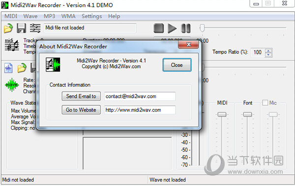 Midi2Wav Recorder