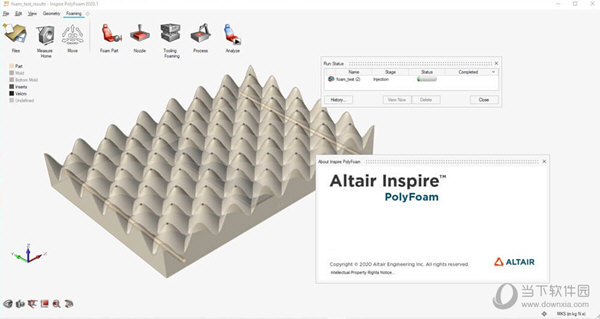 Altair Inspire PolyFoam