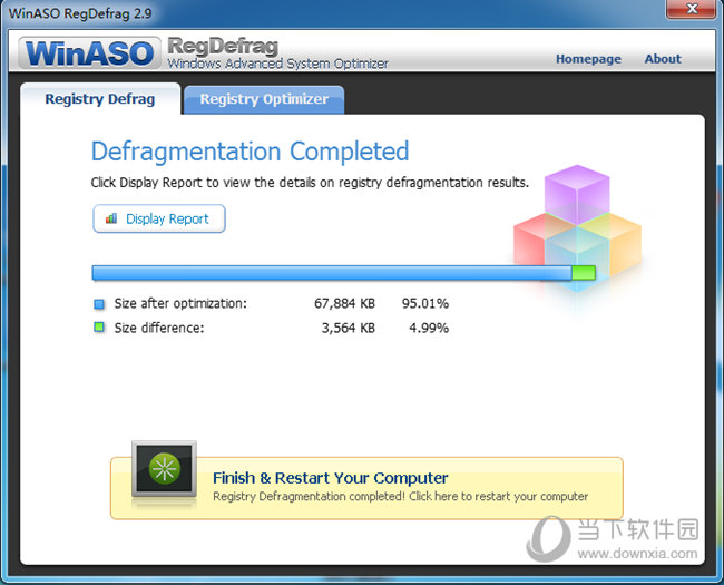 WinASO Regdefrag
