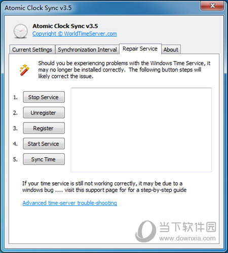 Atomic Clock Sync