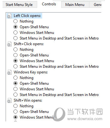 Open Shell Menu