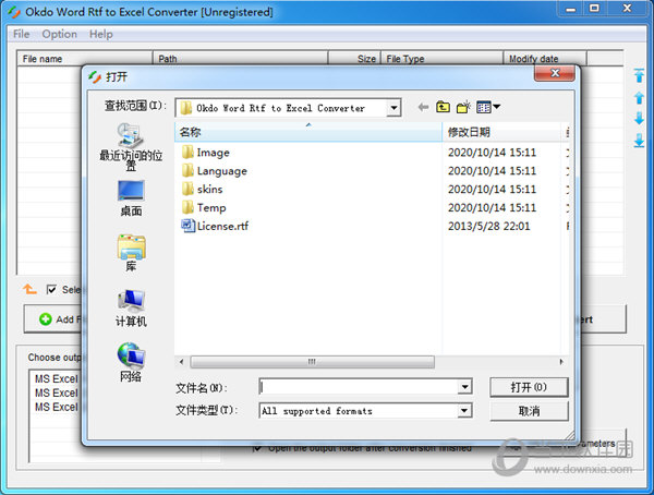 Okdo Word Rtf To Excel Converter