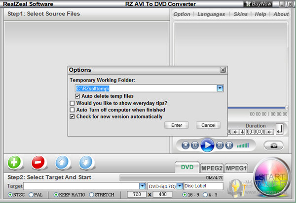RZ AVI To DVD Converter