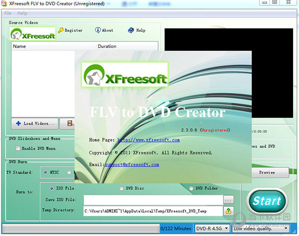 XFreesoft FLV to DVD Creator