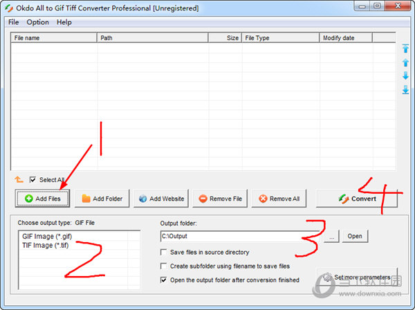 Okdo All to Gif Tiff Converter
