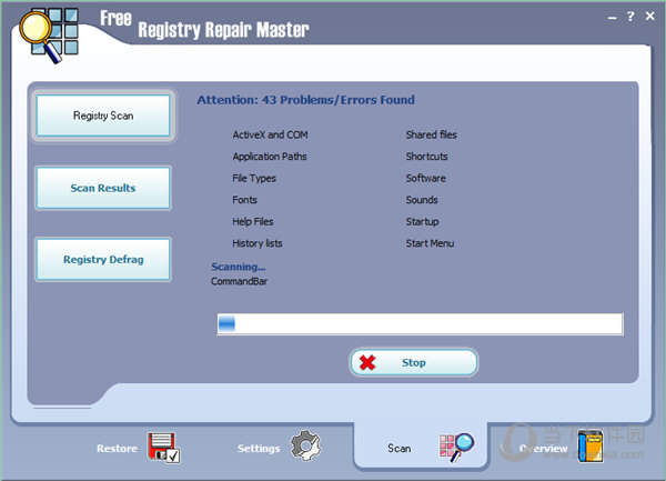 Free Registry Repair Master