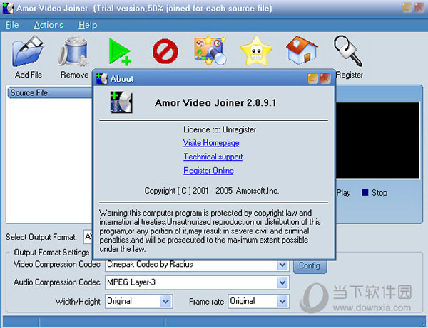 Amor Video Joiner