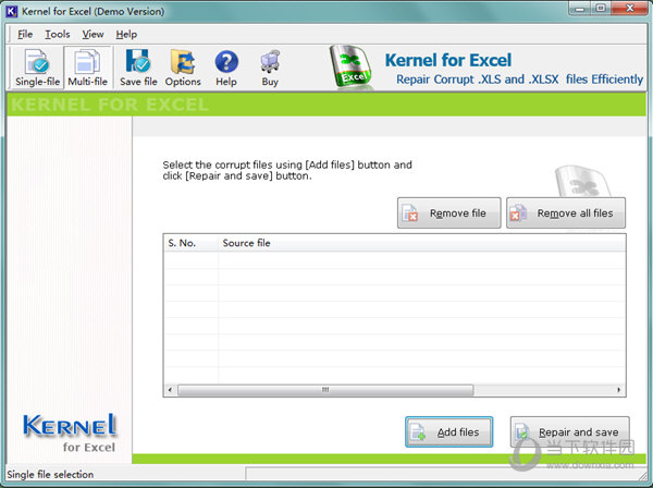 Kernel Recovery for Excel