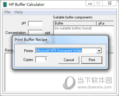 HP Buffer Calculator