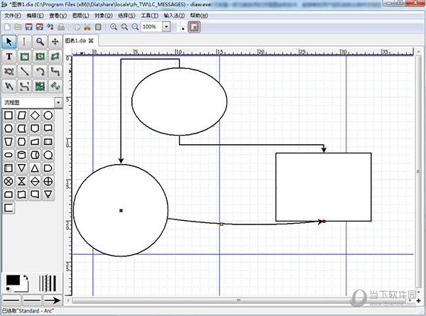 Dia Diagram Editor