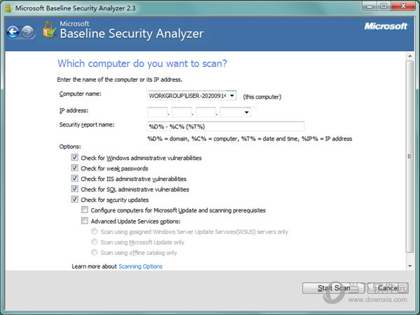 Microsoft Baseline Security Analyzer