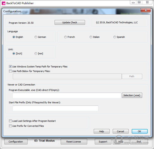 BackToCAD Publisher